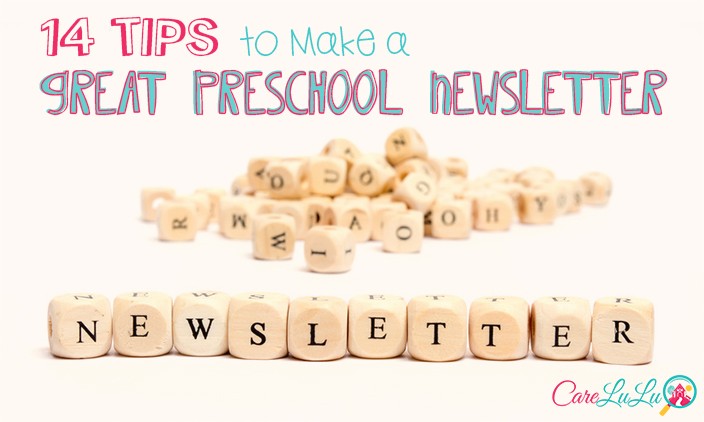 14 Tips To Make A Great Preschool Newsletter Carelulu
